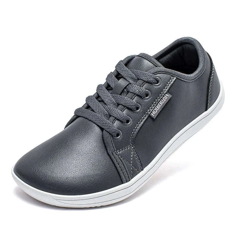 Minimalist Wide Toe Barefoot Zero Drop Casual Shoes-Beige / 41