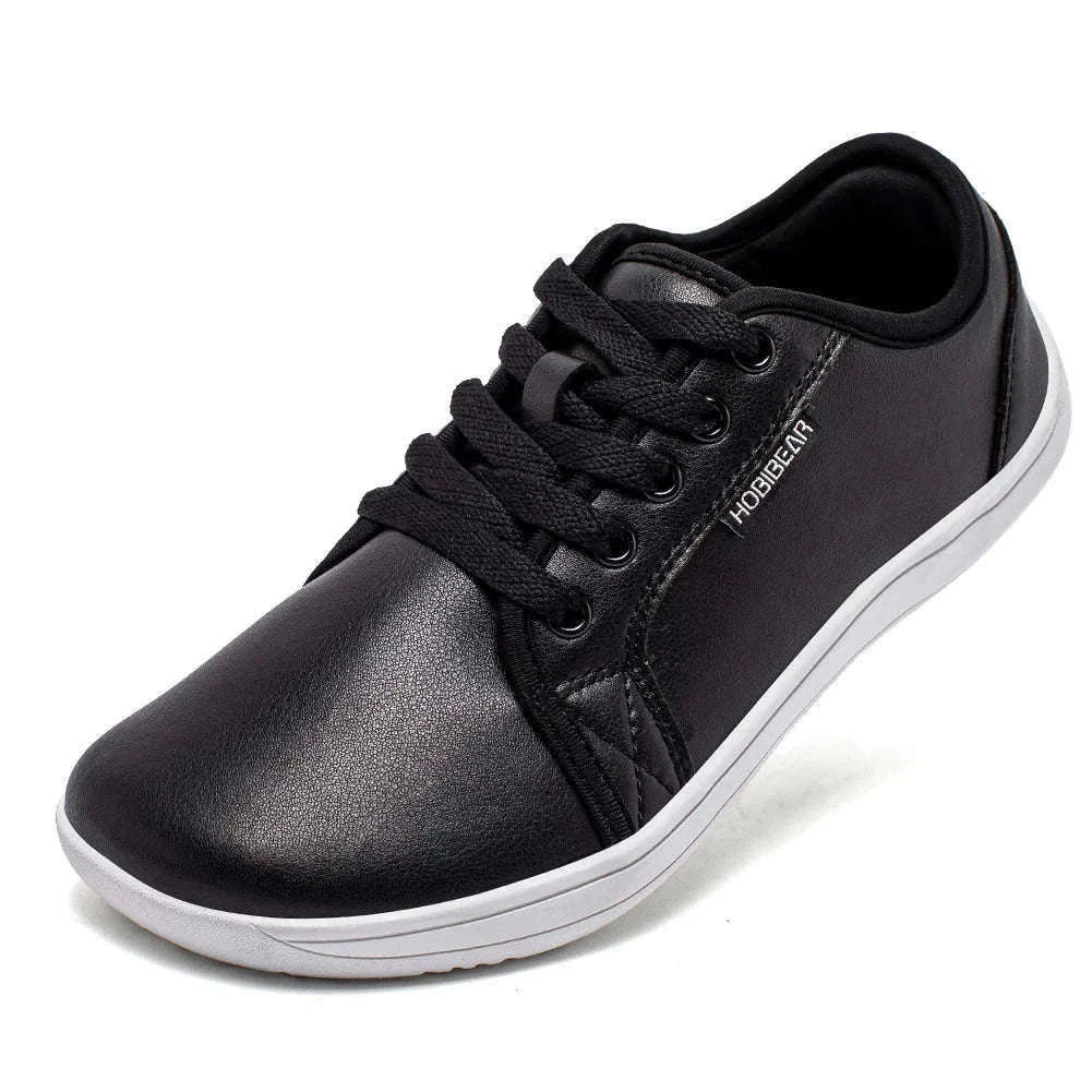 Minimalist Wide Toe Barefoot Zero Drop Casual Shoes-Beige / 41