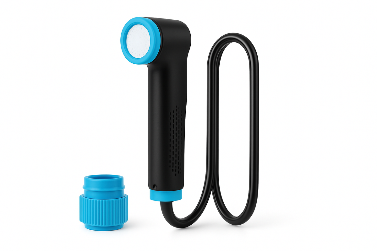 Rechargeable Portable Bidet & Shower Sprayer with Bottle Adapter