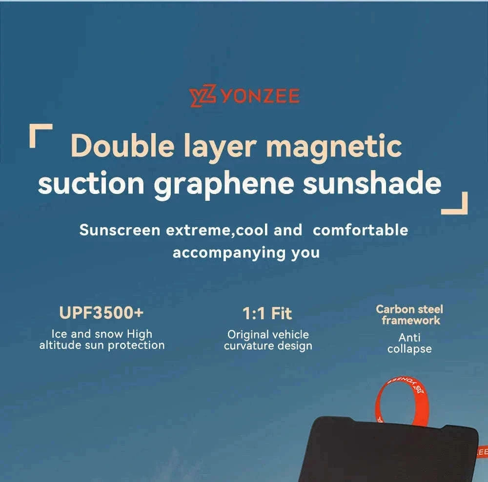 Model 3 Y Skylight Sunshade Magnetic Panel 2025-2026-MY 25-26 2PCS