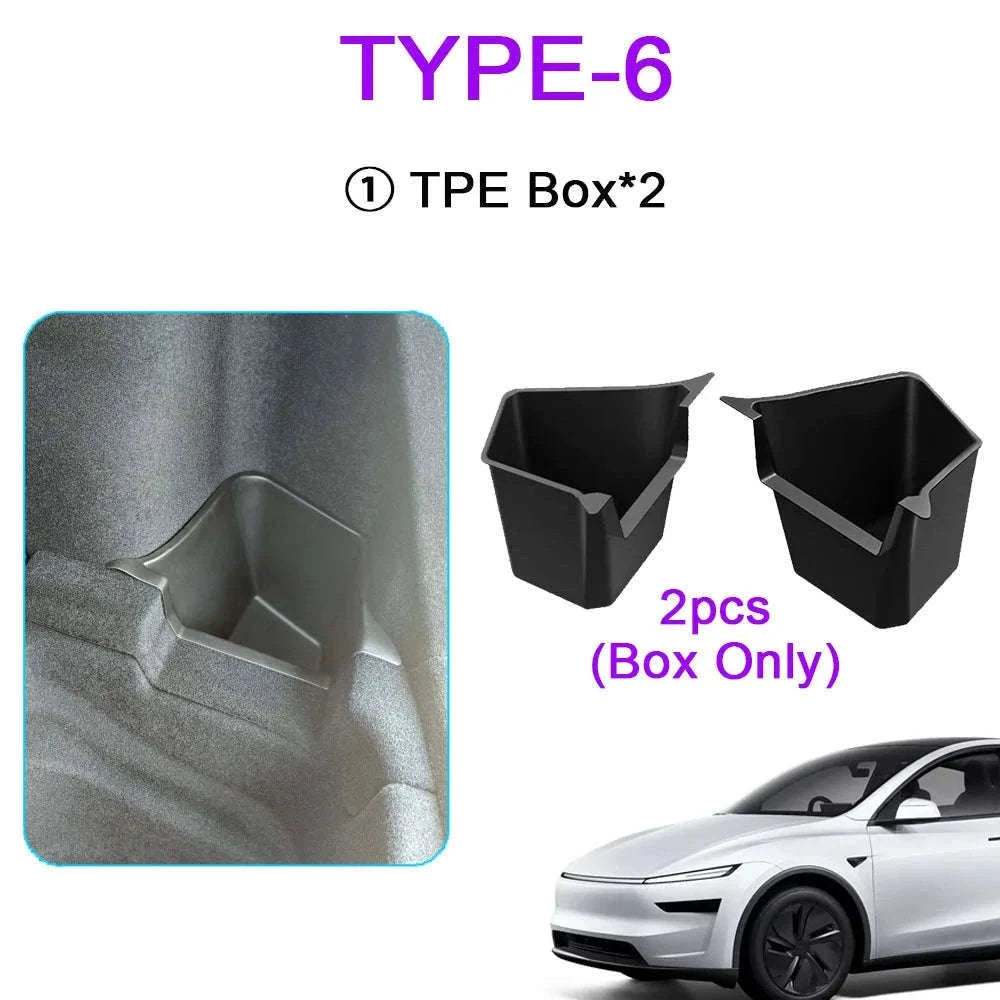 Model Y Juniper Trunk Organizer Side Storage Box-TYPE 1 (Offical)