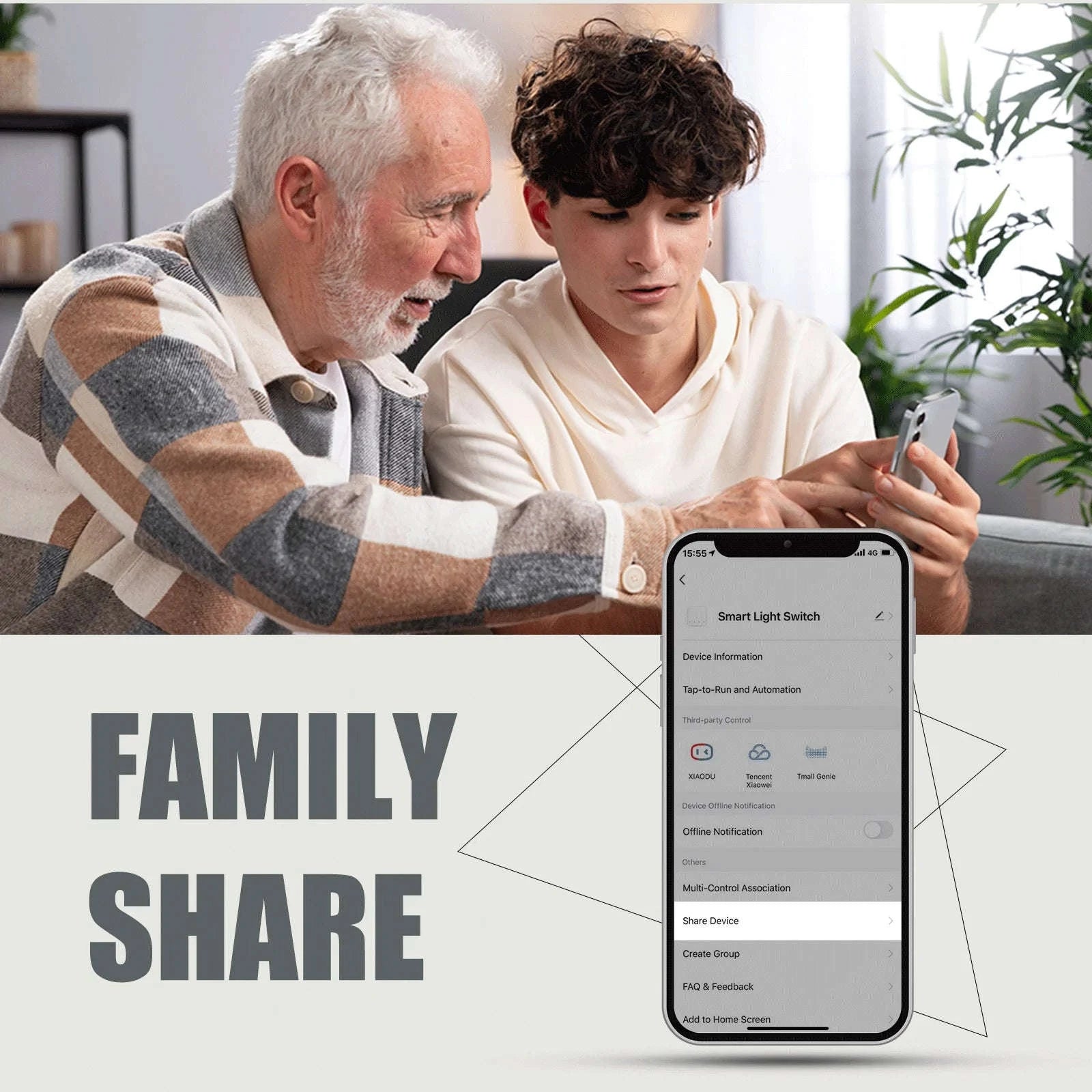 MOES Tuya ZigBee Smart Light Switch – US Push Button Wall Switch-Zigbee 2 gang / United States