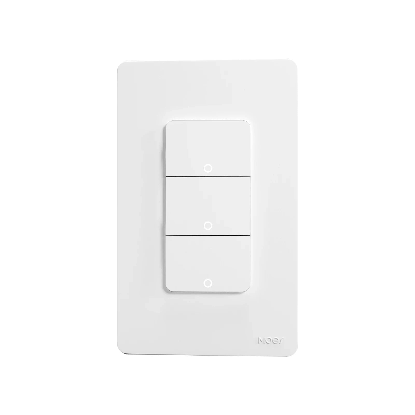 MOES Tuya ZigBee Smart Light Switch – US Push Button Wall Switch-Zigbee 2 gang / United States