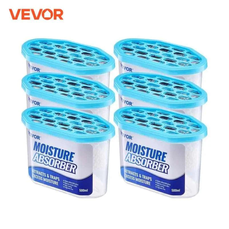 Moisture Absorber Boxes 6 Pack 500ml Fragrance-Free Dehumidifiers-6 Pack / United States