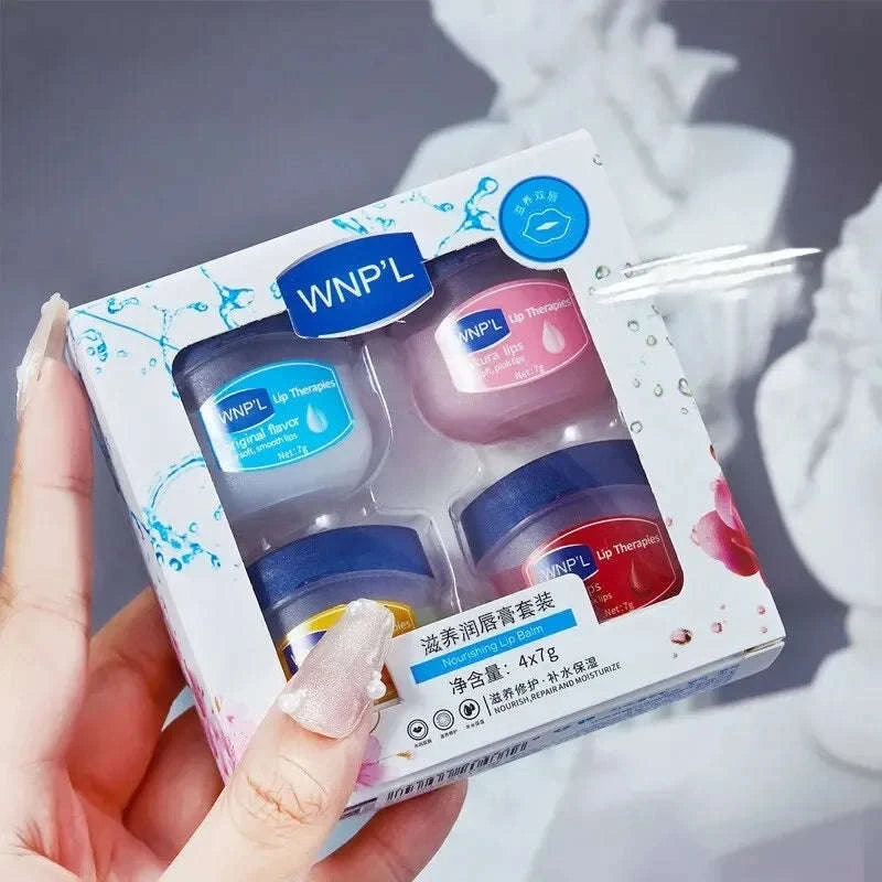 Moisturizing Lip Balm Set – Natural Hydrating Color-6pcs