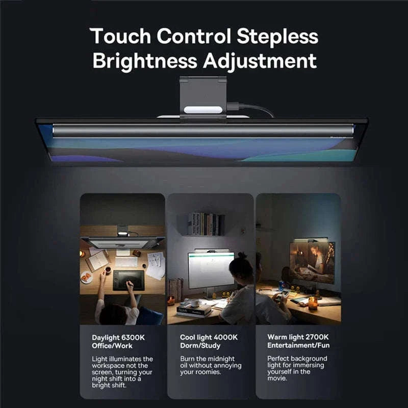 Monitor Light Bar with Adjustable Brightness & Anti-Glare LED-i-wok 2 Youth