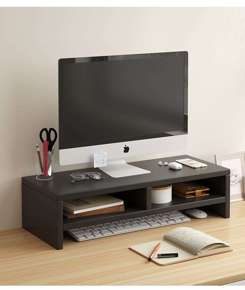 Monitor Riser Stand with Storage – Desk Organizer for Laptop and Screen-C