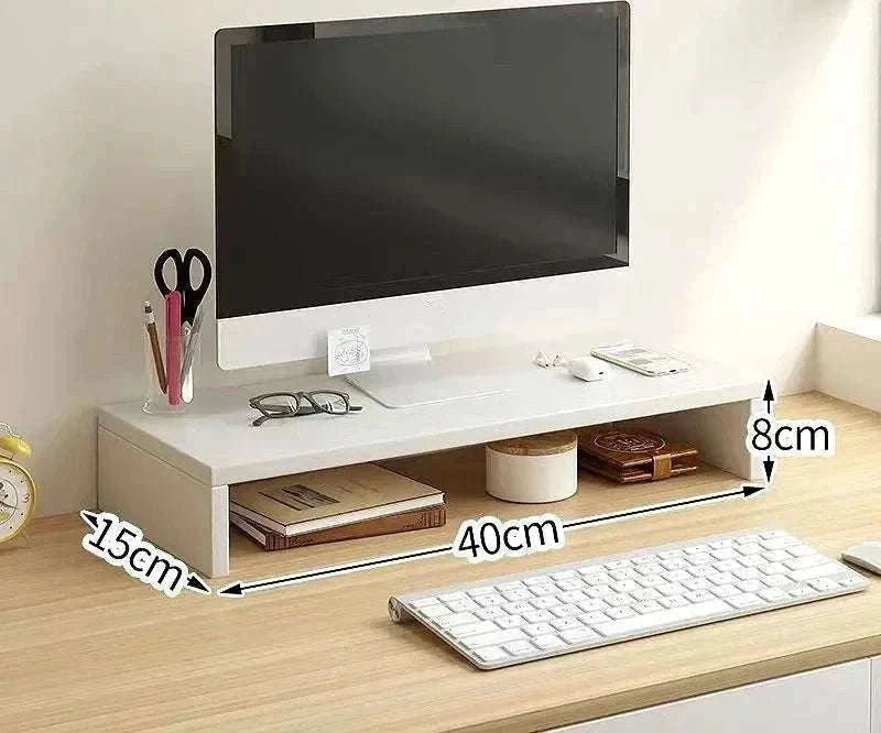 Monitor Riser Stand with Storage – Desk Organizer for Laptop and Screen-C