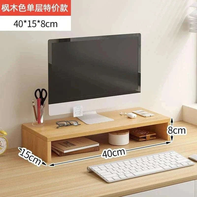 Monitor Riser Stand with Storage – Desk Organizer for Laptop and Screen-C