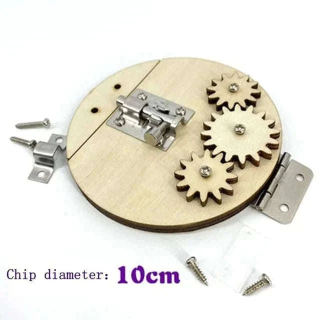Montessori Busy Board DIY Activity Accessories for Toddlers-Teether-251Y