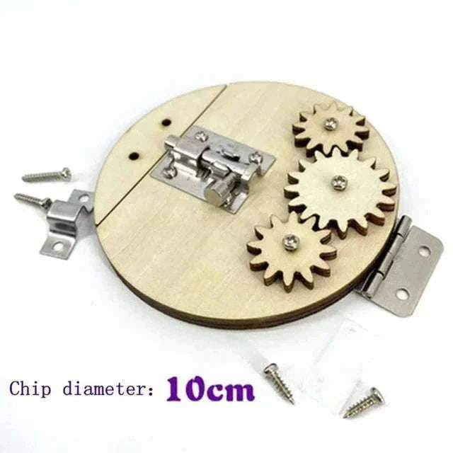 Montessori Busy Board DIY Activity Accessories for Toddlers-Teether-251Y