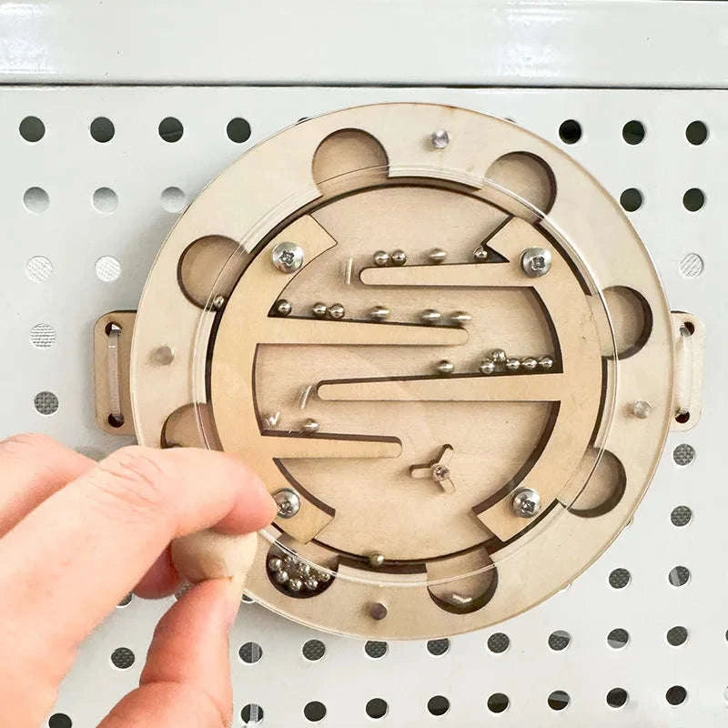 Montessori Busy Board DIY Wooden Puzzle-dog