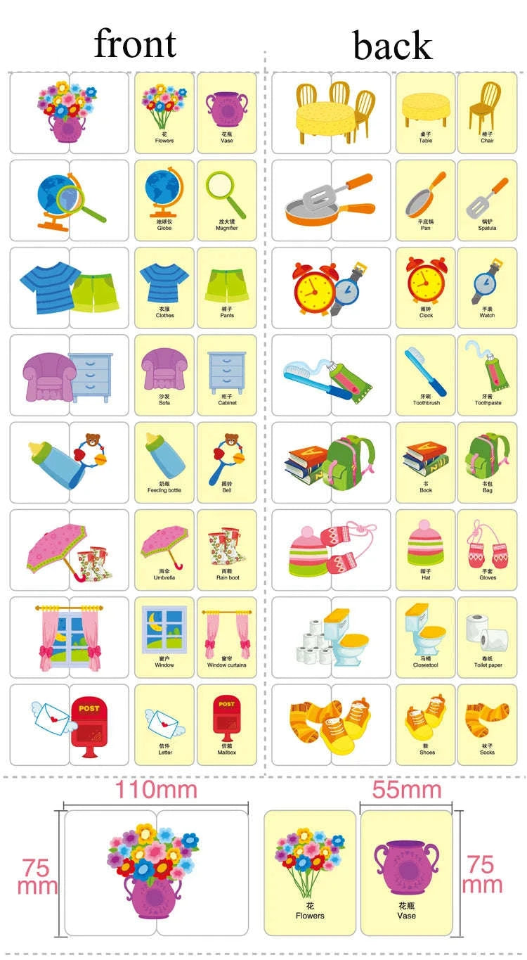 Montessori Wooden Puzzle Educational Toy-Livestock T178