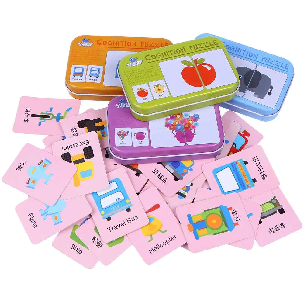 Montessori Wooden Puzzle Educational Toy-Livestock T178