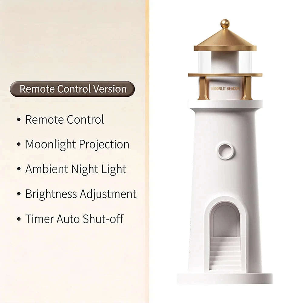 Moon Projection Night Light with Remote, Motion Sensor-Motion Sensor