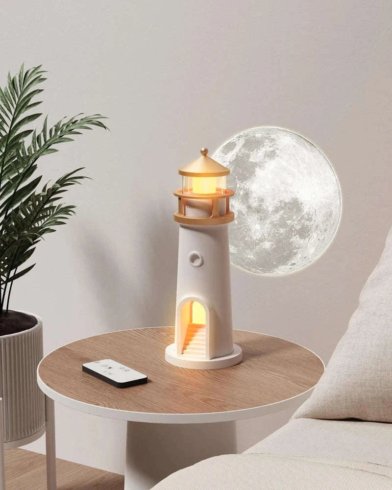 Moon Projection Night Light with Remote, Motion Sensor-Motion Sensor