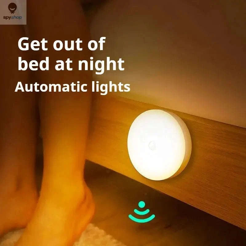 Motion Sensor Night Light – Wireless LED Lamp for Safe, Hands‑Free Illumination-Warm White