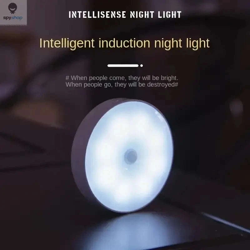 Motion Sensor Night Light – Wireless LED Lamp for Safe, Hands‑Free Illumination-Warm White
