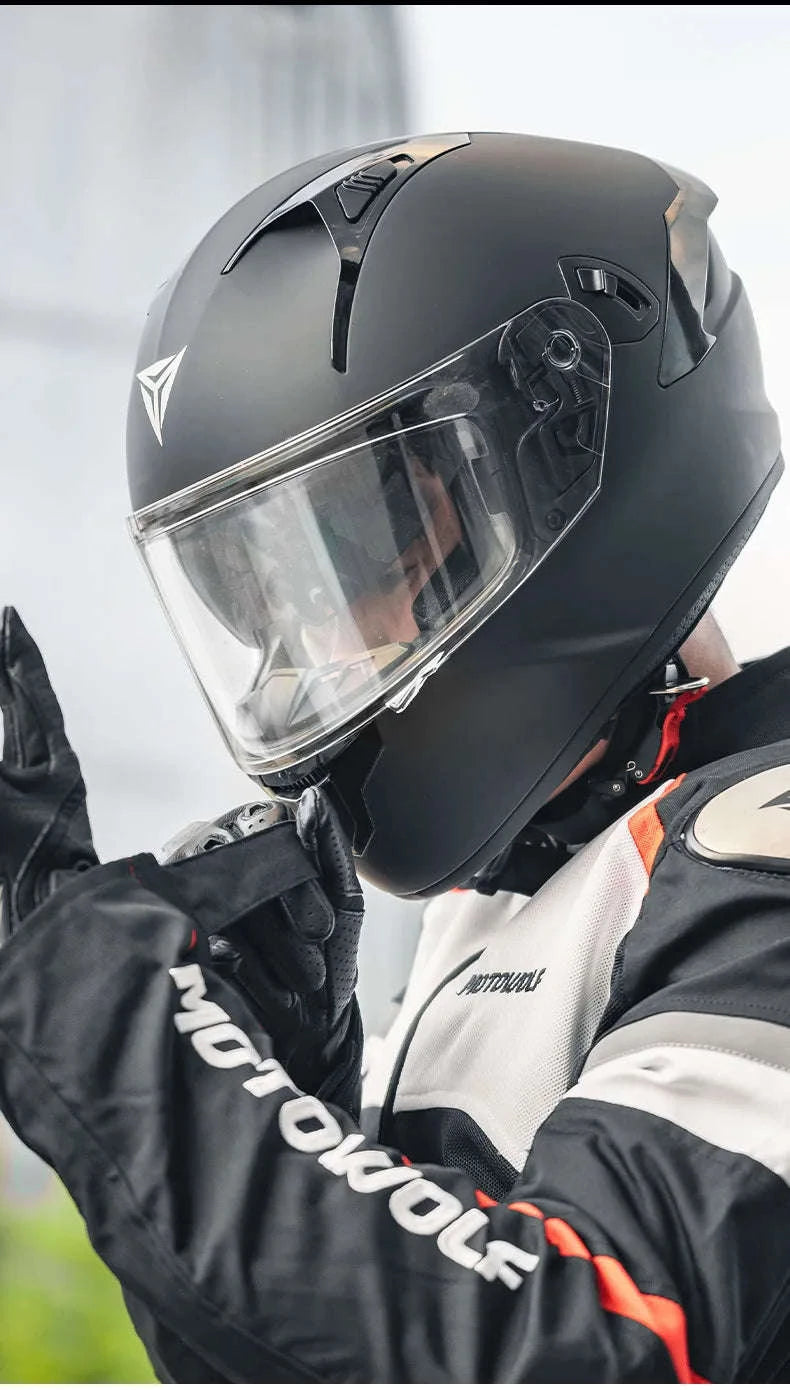 Motorcycle Anti Fog Film for Full Face Helmet Shield-MDL1912B