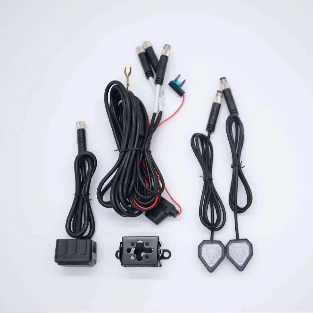 Motorcycle Blind Spot Detection System 77GHz Radar 50m Range-CN
