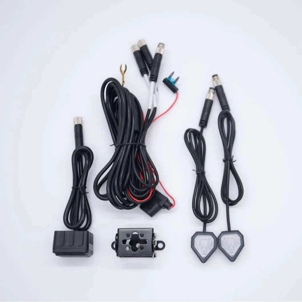 Motorcycle Blind Spot Detection System 77GHz Radar 50m Range-CN