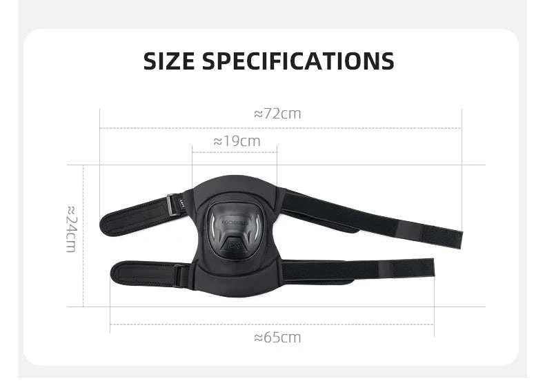 Motorcycle & Cycling Knee Pads Shockproof Anti-Fall Protection-HJ003