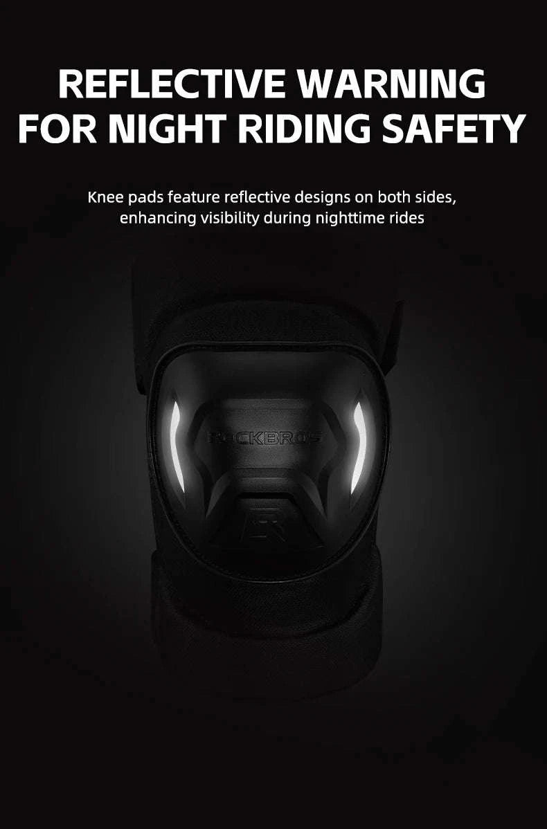 Motorcycle & Cycling Knee Pads Shockproof Anti-Fall Protection-HJ003