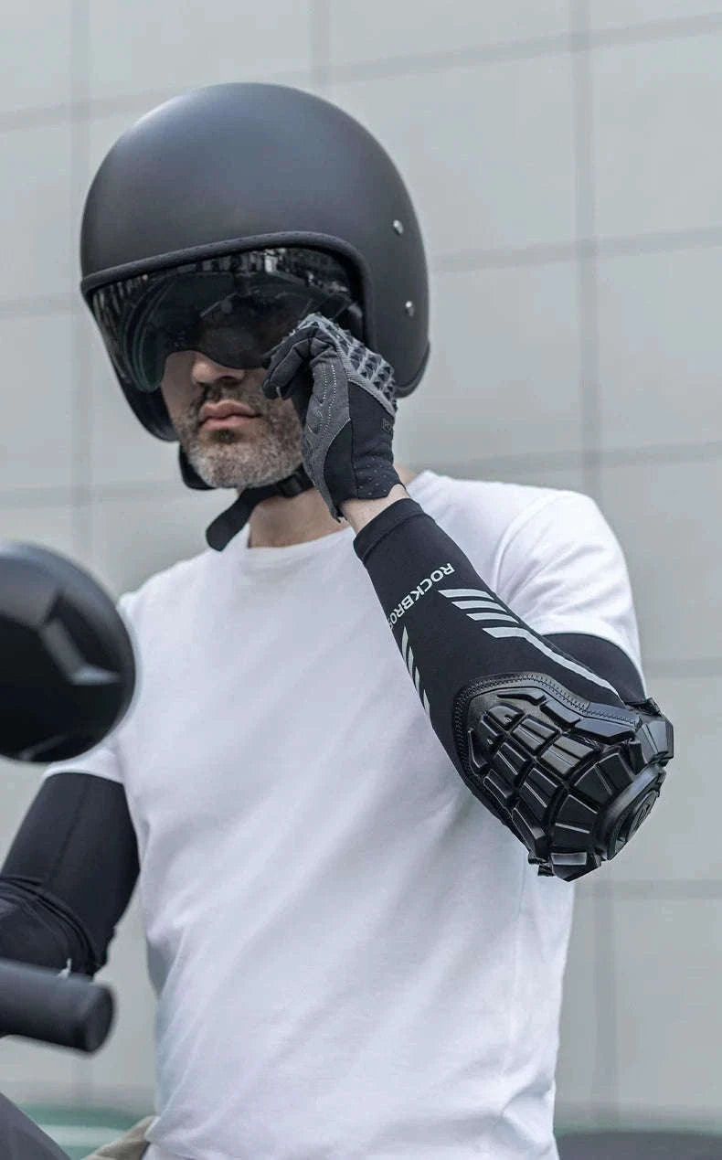 Motorcycle Elbow Pads with Hard Protection for Adult Riders-XT067 / XL