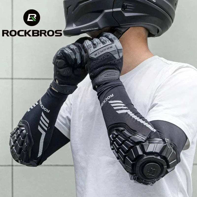 Motorcycle Elbow Pads with Hard Protection for Adult Riders-XT067 / XL