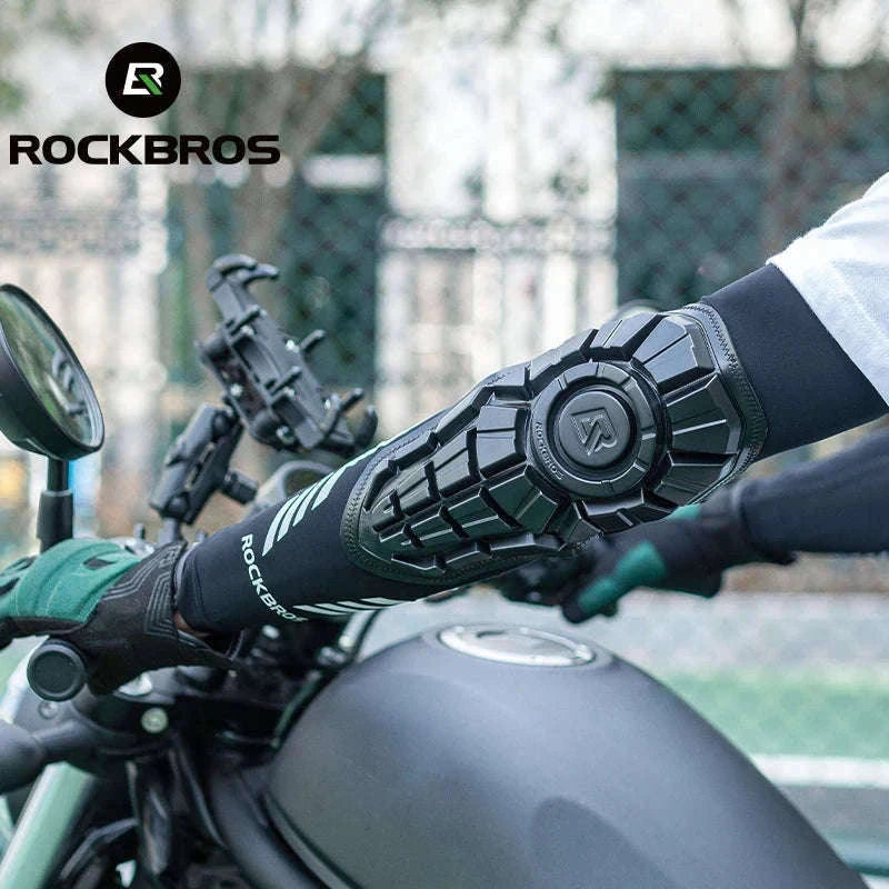 Motorcycle Elbow Pads with Hard Protection for Adult Riders-XT067 / XL