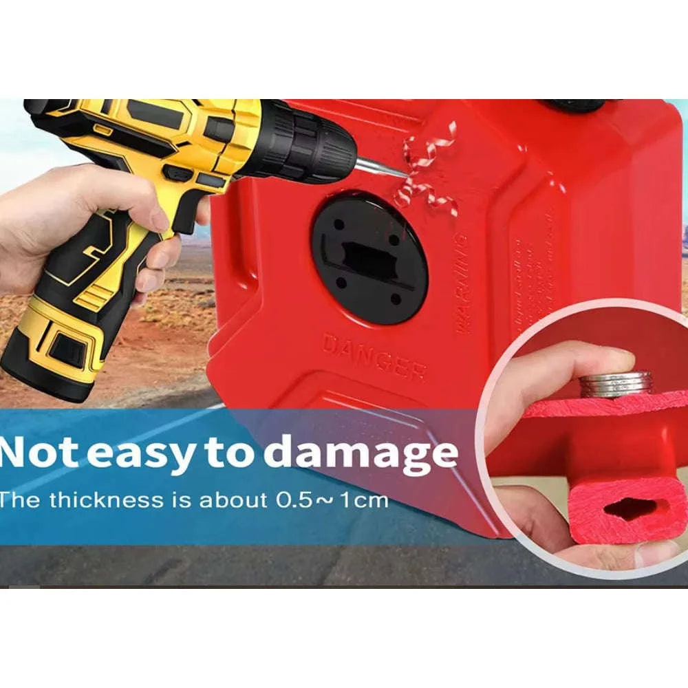 Motorcycle Fuel Tank Jerry Can-5L-YELLOW Style-2 / CHINA