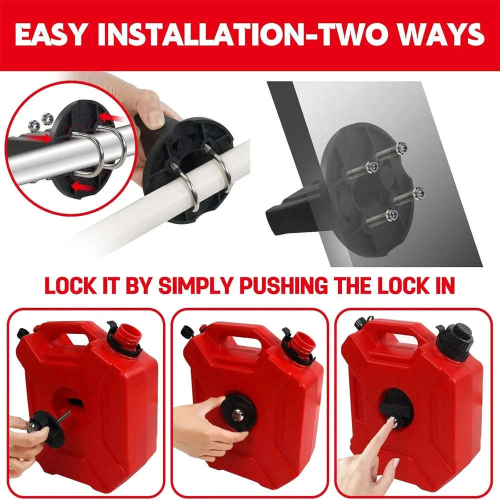 Motorcycle Fuel Tank Jerry Can-5L-YELLOW Style-2 / CHINA