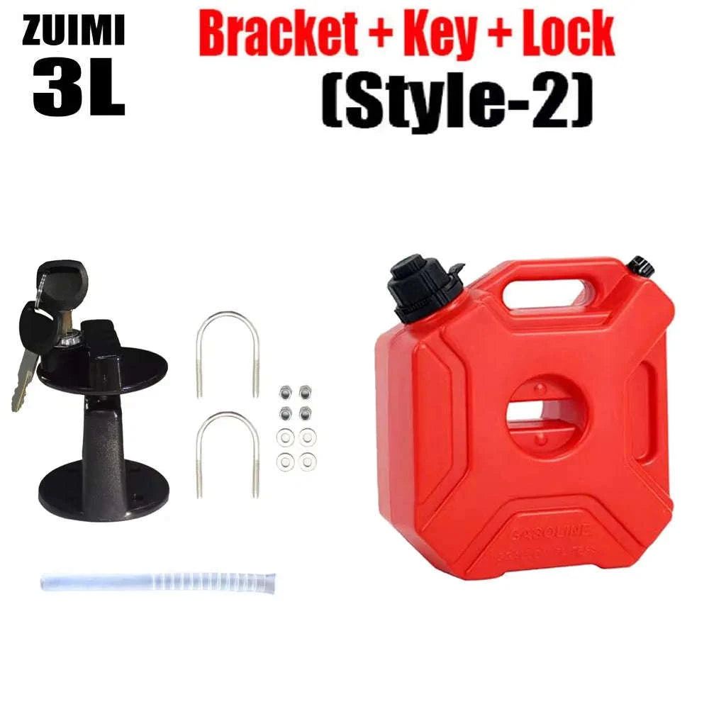 Motorcycle Fuel Tank Jerry Can-5L-YELLOW Style-2 / CHINA