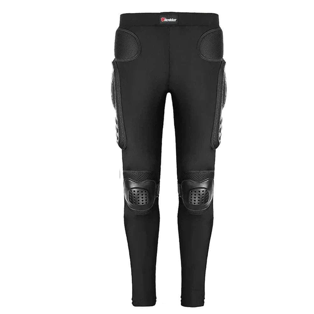 Motorcycle Full Body Armor Jacket with Spine Chest Protection-MC1001-Black / M
