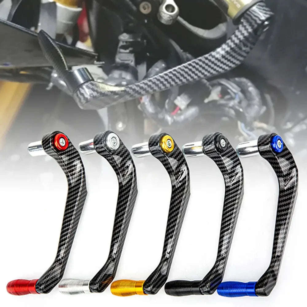 Motorcycle Handlebar Hand Guard Aluminum Lever Protector 22mm-Black-MTHS01