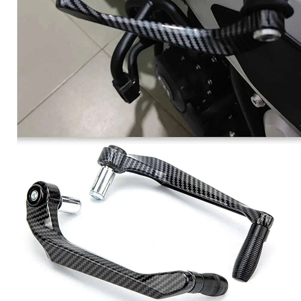 Motorcycle Handlebar Hand Guard Aluminum Lever Protector 22mm-Red-MTHS01