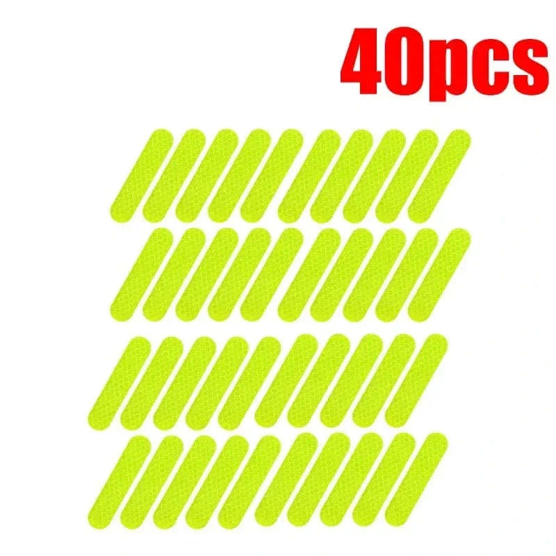 Motorcycle Reflective Helmet Stickers-20Pcs mixed / CHINA