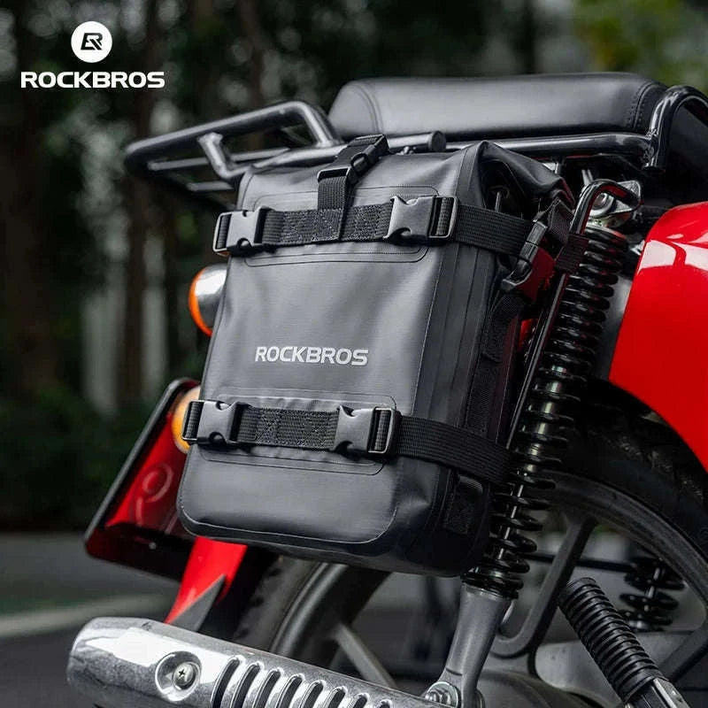 Motorcycle Saddle Bag 5L Waterproof Crash Bar Storage Pack-AS-095-1(5-7L)