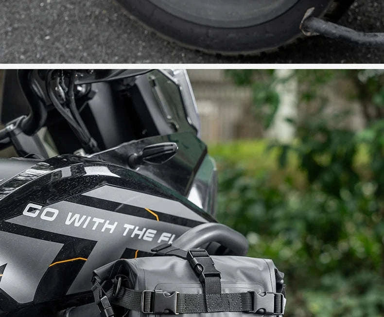 Motorcycle Saddle Bag 5L Waterproof Crash Bar Storage Pack-AS-095-1(5-7L)