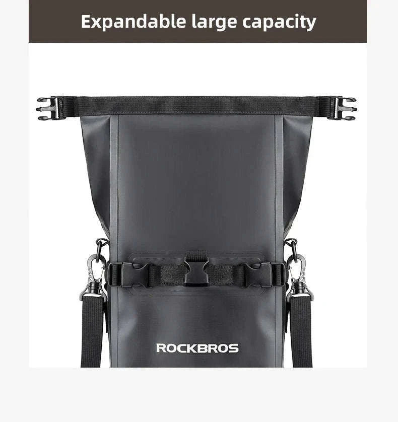 Motorcycle Saddle Bag 5L Waterproof Crash Bar Storage Pack-AS-095-1(5-7L)