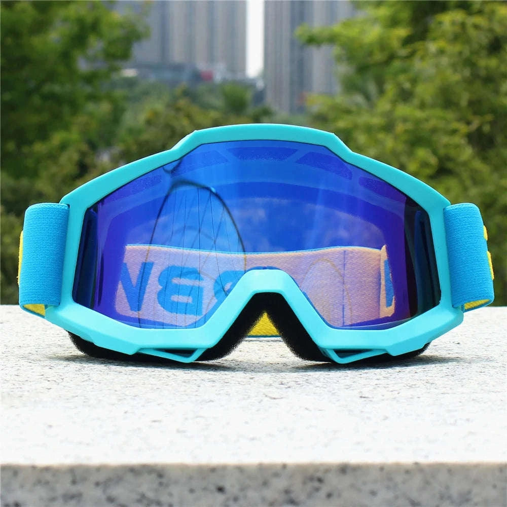 Motorcycle Sunglasses Men Retro Motocross Night‑Vision Goggles-6