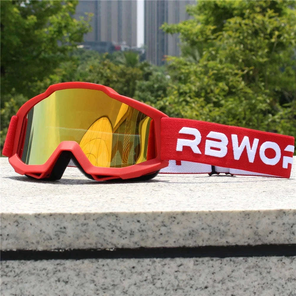 Motorcycle Sunglasses Retro Motocross Night Vision Goggles-6