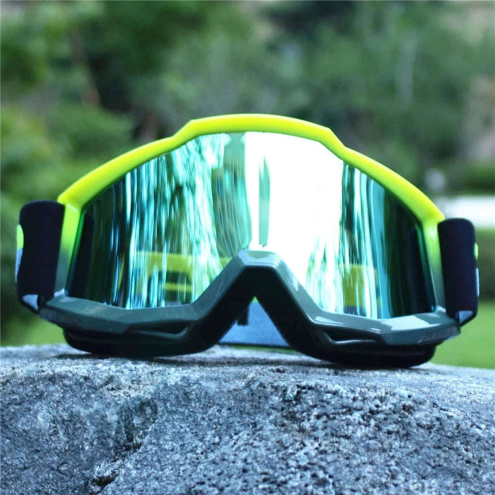 Motorcycle Sunglasses Retro Motocross Night Vision Goggles-6