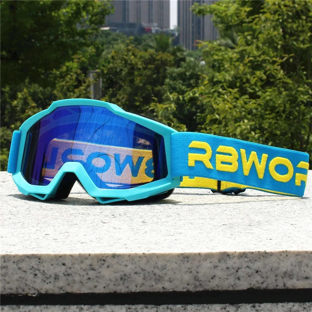 Motorcycle Sunglasses Retro Motocross Night Vision Goggles-6