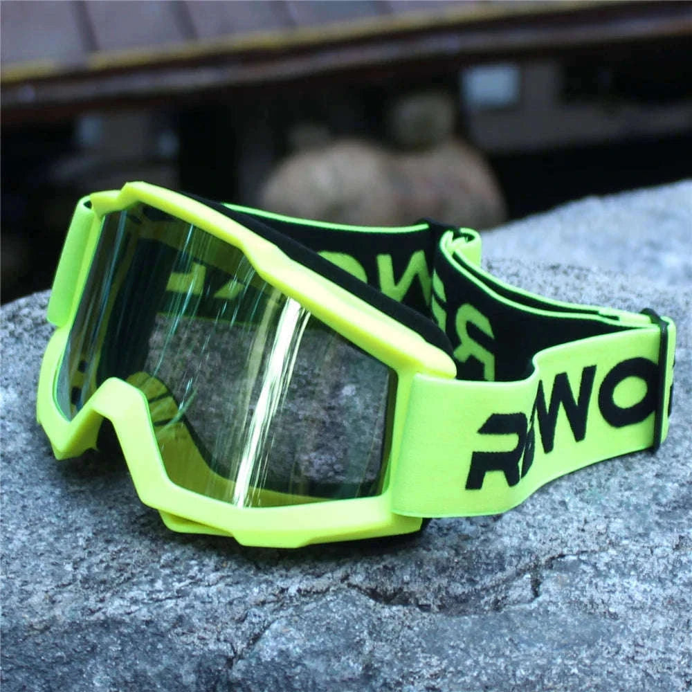 Motorcycle Sunglasses Retro Motocross Night Vision Goggles-6