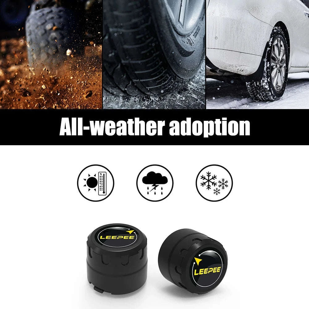 Motorcycle TPMS Bluetooth Tire Pressure Monitoring System-Portable