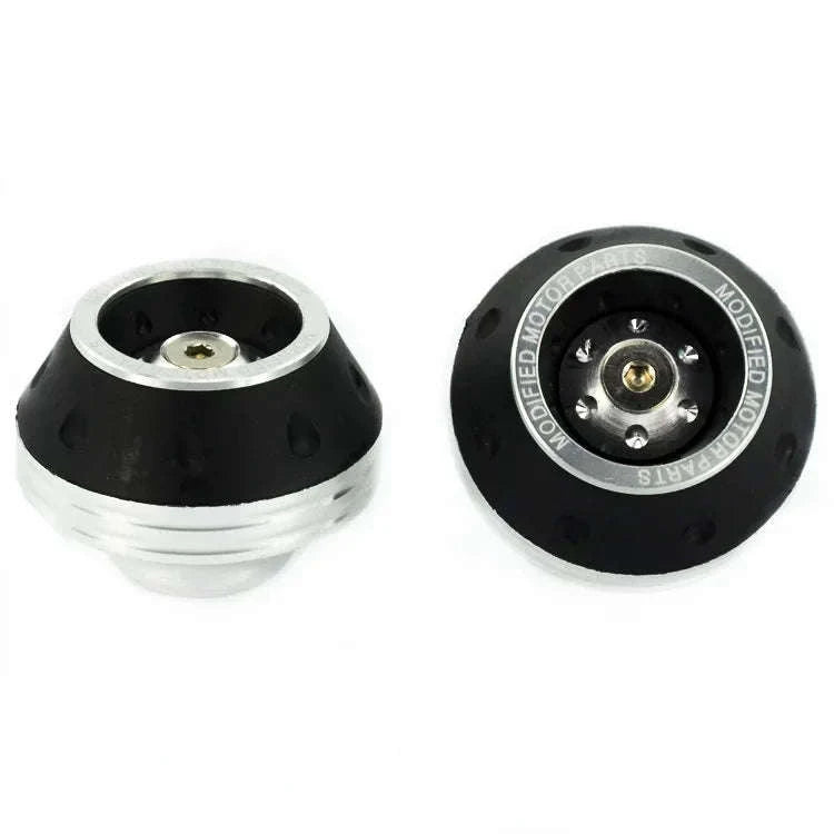 Motorcycle Wheel Crash Pad Protection Set-4Pcs Red