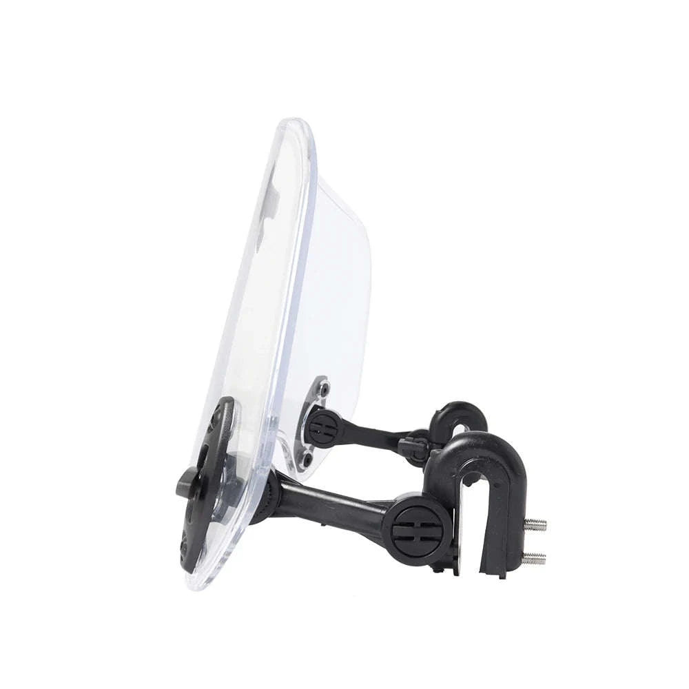 Motorcycle Windshield Extension Spoiler for Enhanced Wind Protection-big size