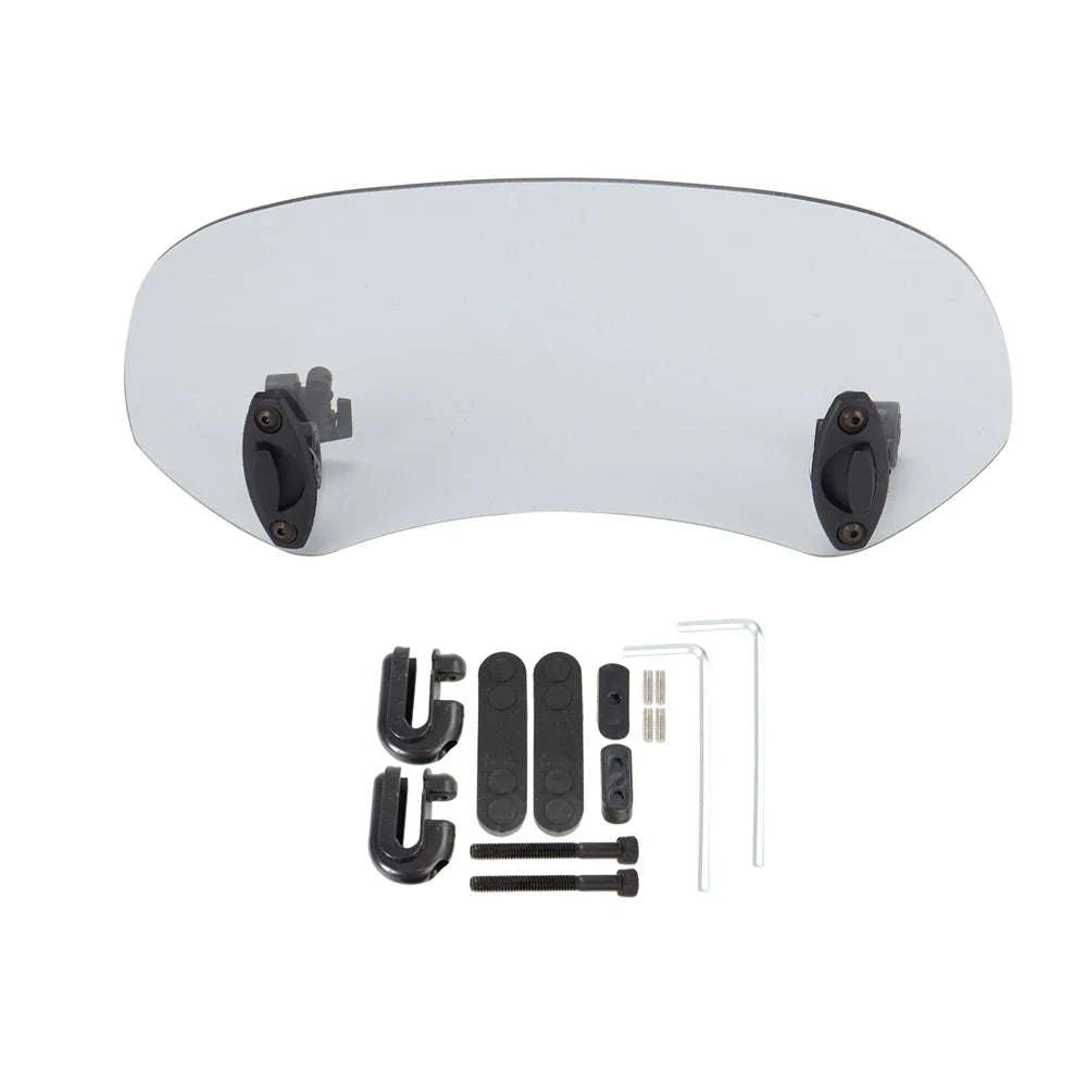 Motorcycle Windshield Extension Spoiler for Enhanced Wind Protection-big size