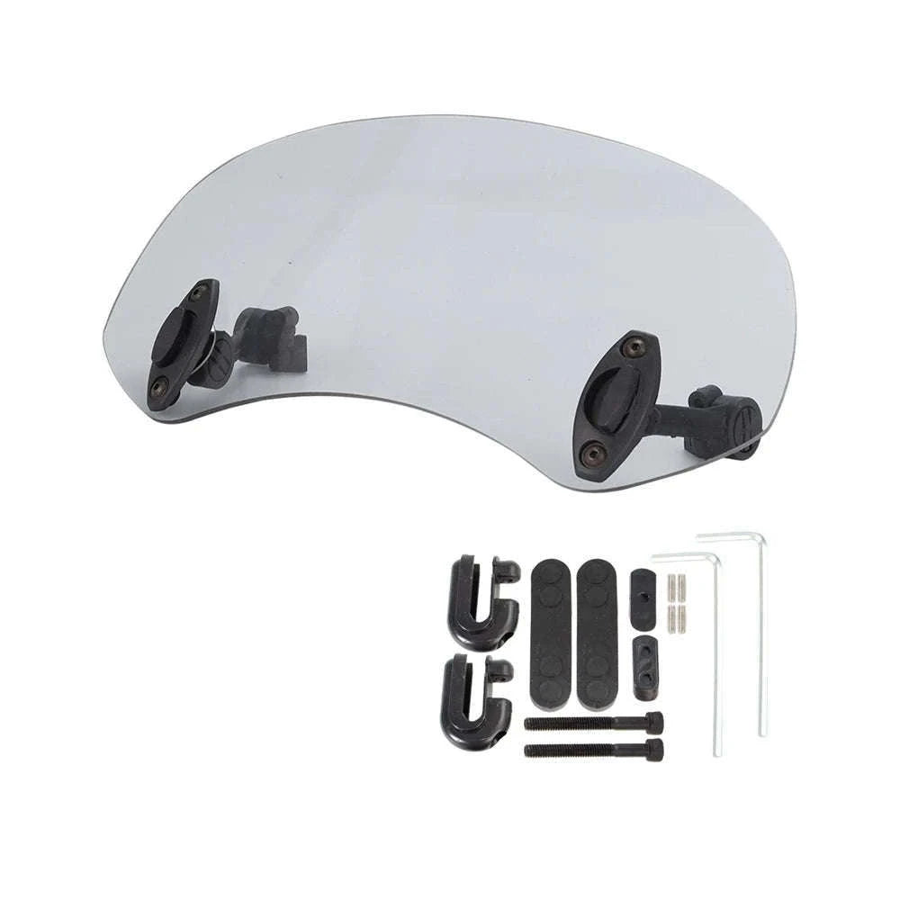 Motorcycle Windshield Extension Spoiler for Wind Protection-big size